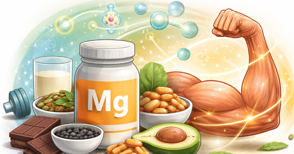 Cách bổ sung magie giúp phục hồi cơ bắp