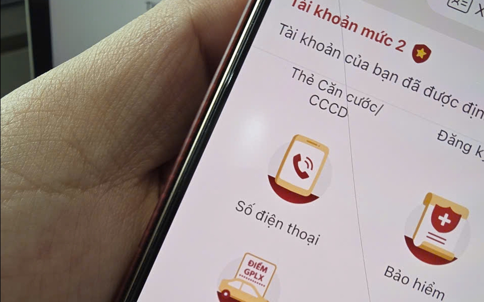 Cách nhận biết thuê bao đã xác thực trên VNeID hay chưa?