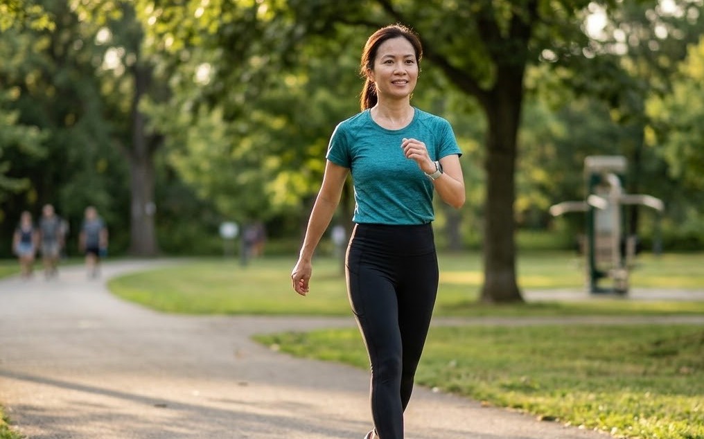 Đi bộ có giúp phụ nữ tuổi 40+ giảm mỡ bụng không?