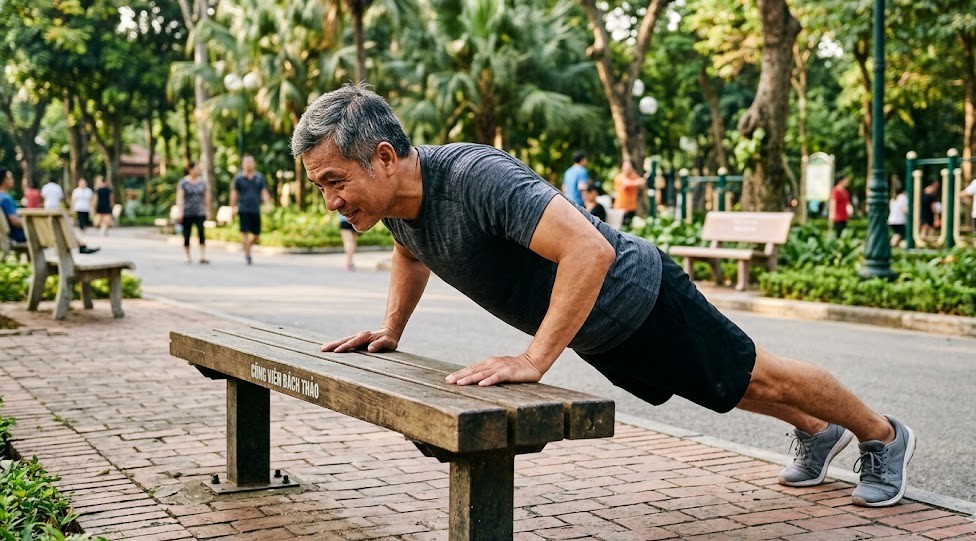 Bài tập buổi sáng 8 phút giúp phục hồi cơ bắp nhanh hơn tập tạ - Ảnh 3.