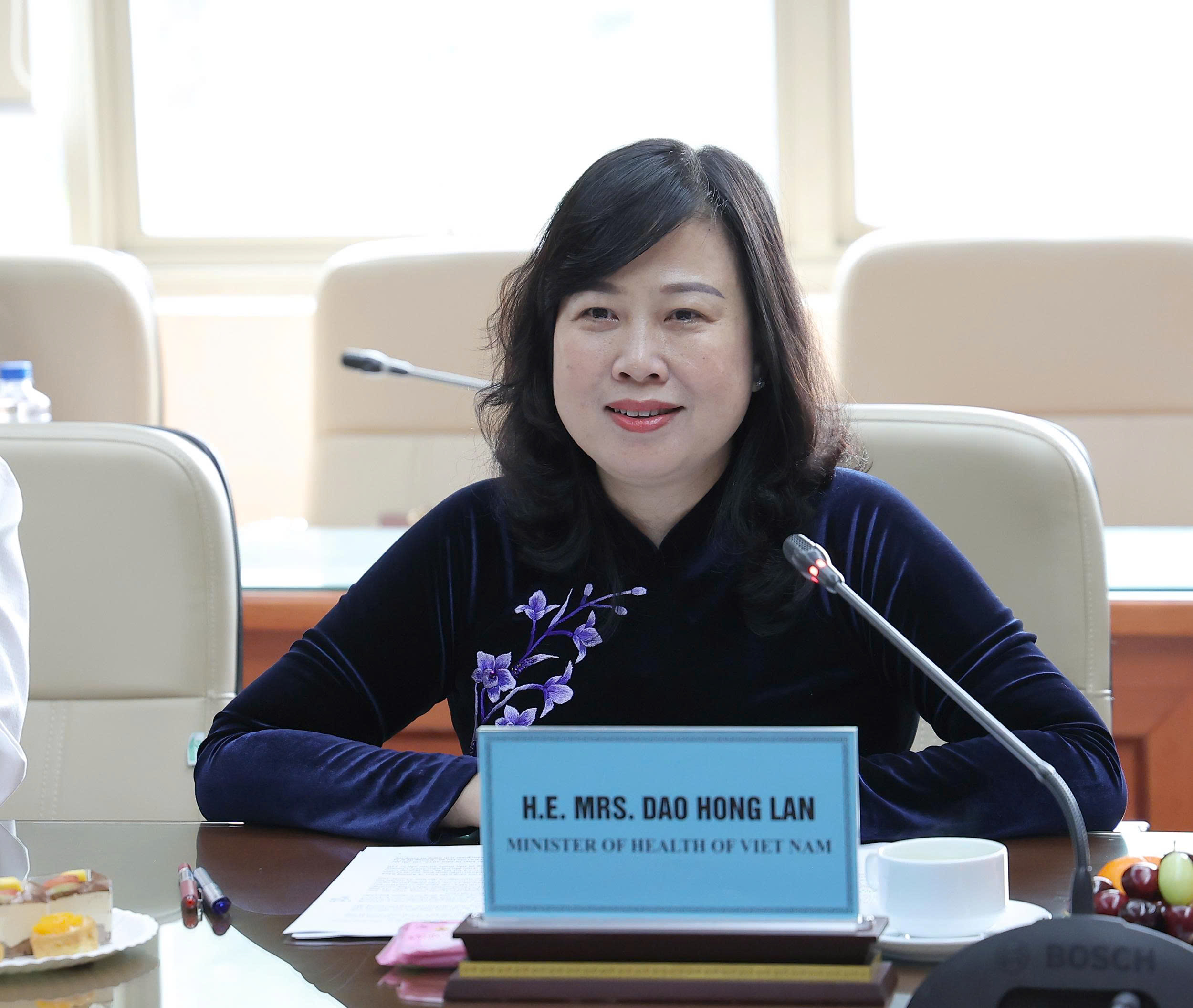 Bộ trưởng Đào Hồng Lan tiếp và làm việc với Chủ tịch khu vực châu Á - Thái Bình Dương của MSD- Ảnh 1.