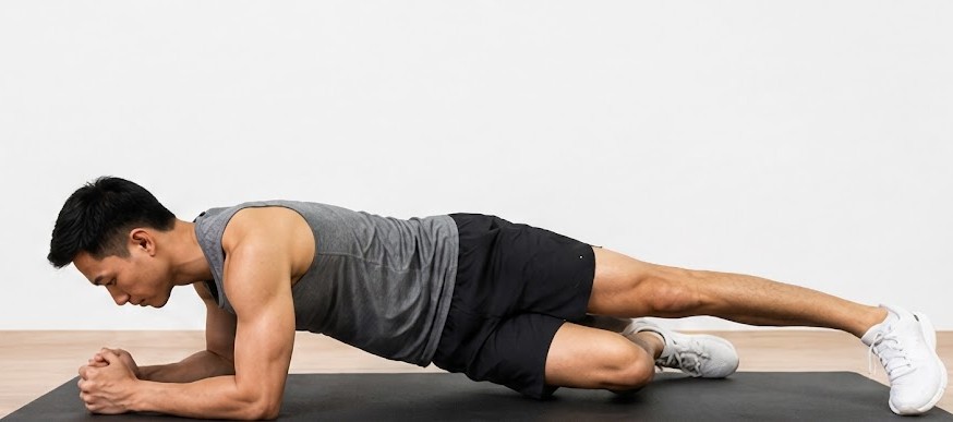 7 bài tập plank giảm mỡ toàn thân tại nhà- Ảnh 7.