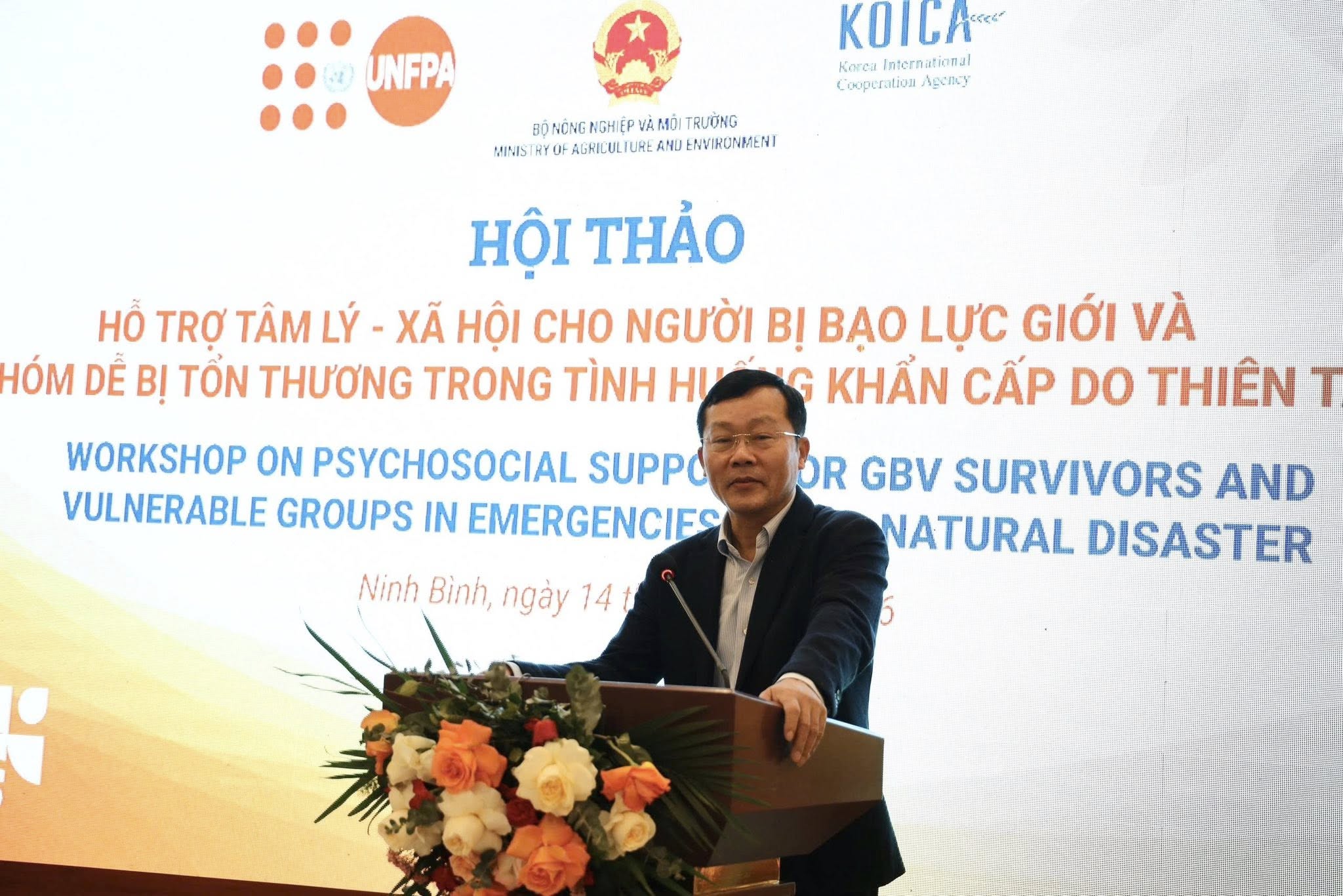 Hỗ trợ tâm lý cho người dễ bị tổn thương do thiên tai- Ảnh 1. Hỗ trợ tâm lý cho người dễ bị tổn thương do thiên tai- Ảnh 1.
