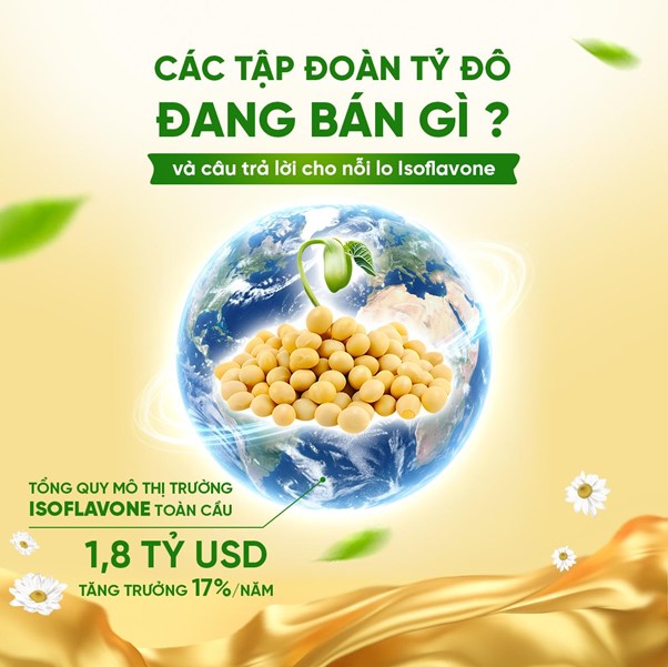 Isoflavone và hành trình trở thành lựa chọn của hàng triệu phụ nữ trong chăm sóc nội tiết tố- Ảnh 1. Isoflavone và hành trình trở thành lựa chọn của hàng triệu phụ nữ trong chăm sóc nội tiết tố- Ảnh 1.