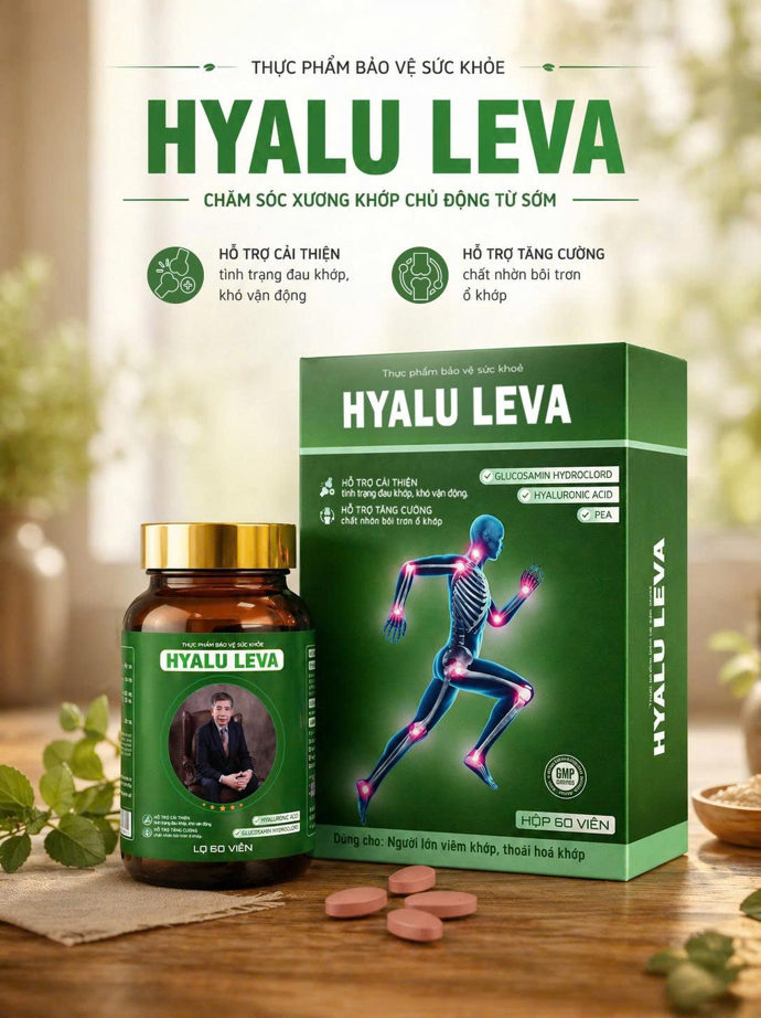 Hyalu Leva giúp người dùng hiểu đúng về chăm sóc xương khớp chủ động- Ảnh 3.