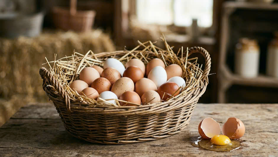 Trứng gà vỏ nâu tốt hơn và ít cholesterol hơn trứng gà vỏ trắng?- Ảnh 1. Trứng gà vỏ nâu tốt hơn và ít cholesterol hơn trứng gà vỏ trắng?- Ảnh 1.