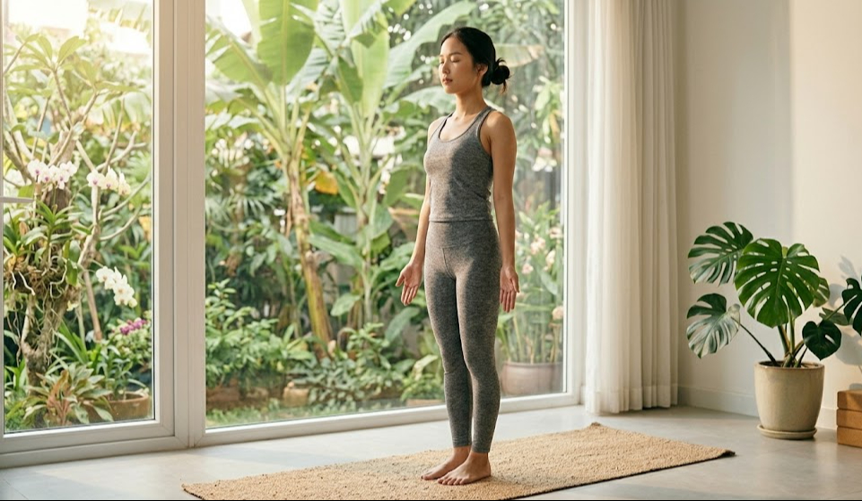 5 tư thế yoga đơn giản giúp cơ thể khỏe hơn mỗi ngày- Ảnh 1.