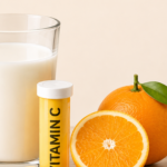 Uống vitamin C với sữa được không?