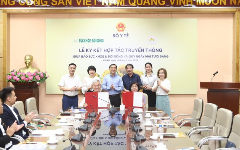 Báo Sức khỏe & Đời sống cùng Quỹ Ngày mai tươi sáng hợp tác lan tỏa thông điệp nhân ái, huy động hỗ trợ bệnh nhân ung thư