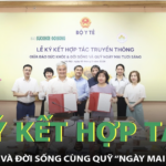 Báo Sức khỏe và Đời sống ký kết hợp tác cùng Quỹ “Ngày mai tươi sáng”