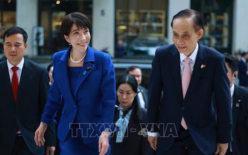Thủ tướng Nhật Bản phát biểu chính sách tại Đại học Quốc gia Hà Nội
