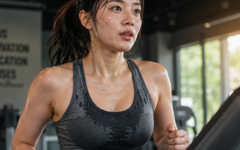 Tập ra nhiều mồ hôi có giúp giảm cân?
