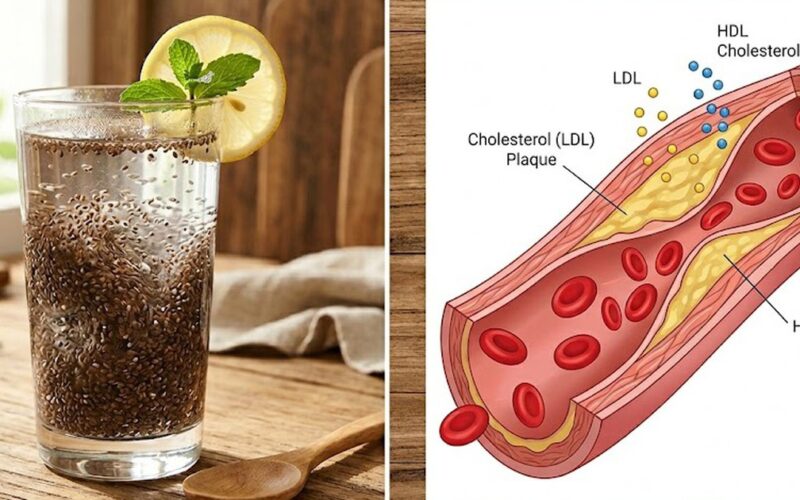 Cách uống nước hạt chia có thể giúp giảm cholesterol và hỗ trợ tim mạch
