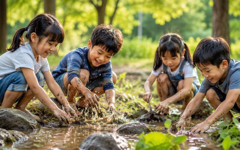 Vì sao trẻ ít tiếp xúc với thiên nhiên dễ bị hen suyễn, viêm da cơ địa?
