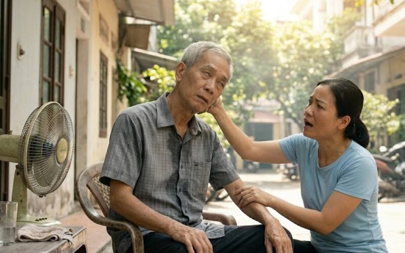 Dấu hiệu sốc nhiệt ở người cao tuổi dễ bị bỏ qua