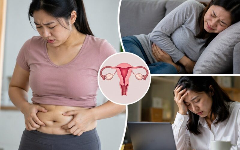 Vì sao nhiều phụ nữ ăn ít vẫn tăng cân và đau vùng chậu kéo dài?