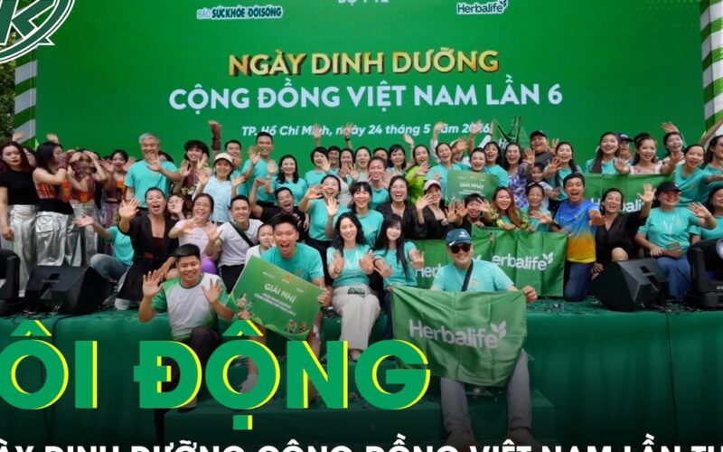 Hơn 3.000 người hưởng ứng Ngày Dinh dưỡng cộng đồng Việt Nam lần thứ 6 tại TP Hồ Chí Minh