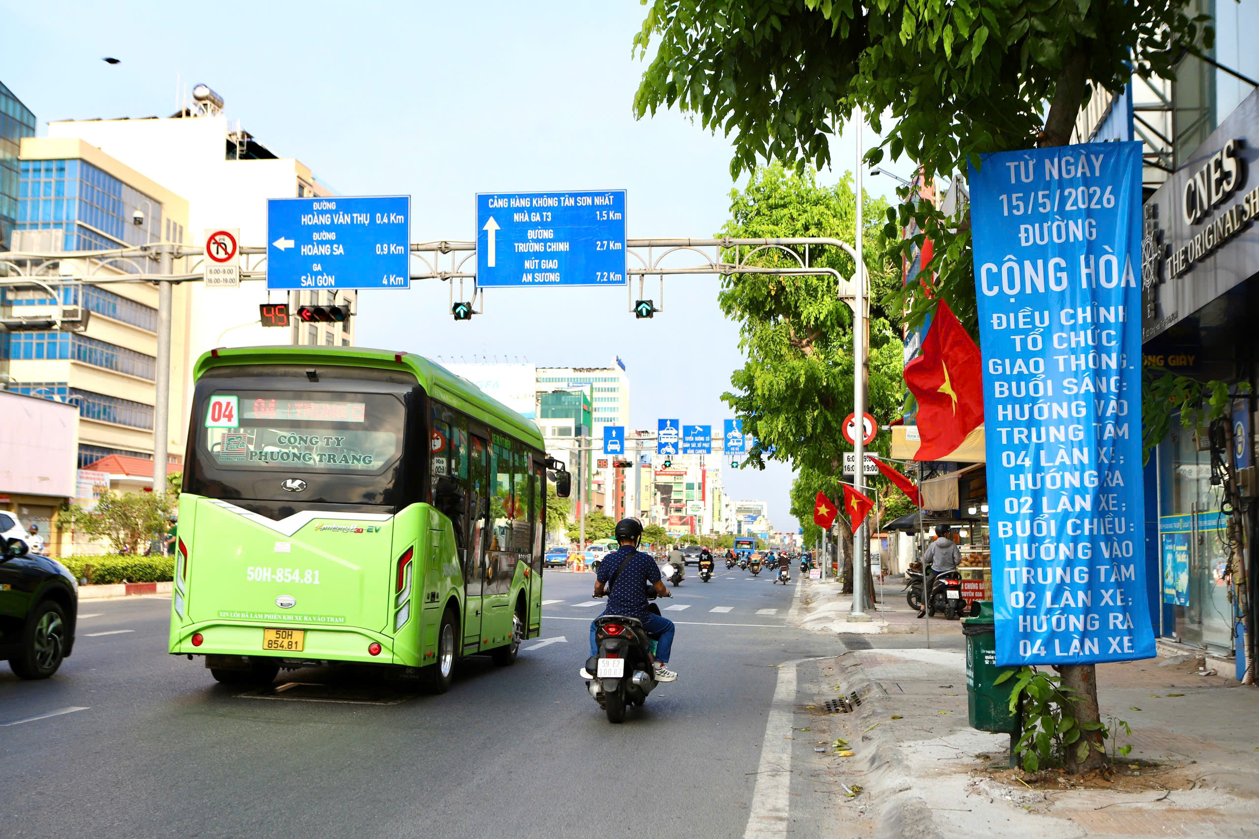 TPHCM điều tiết giao thông linh hoạt nhằm giảm kẹt xe tại cửa ngõ sân bay- Ảnh 3.