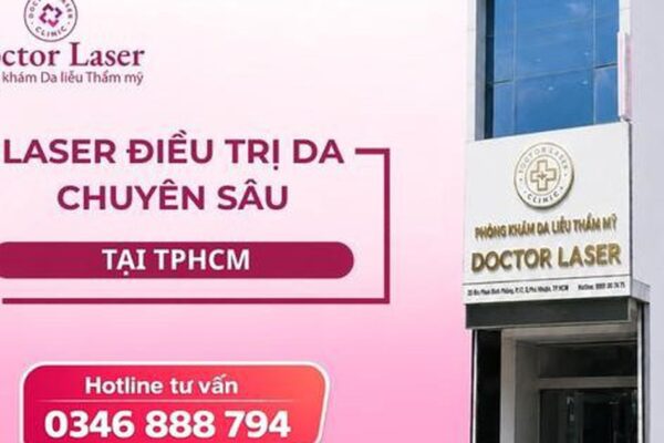 Phòng khám Da liễu Thẩm mỹ ứng dụng laser chuyên sâu