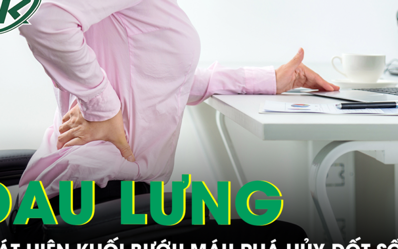 Đau lưng kéo dài, người phụ nữ phát hiện khối bướu máu đã phá hủy gần toàn bộ đốt sống