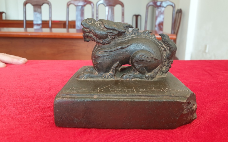 Cụ ông kể chuyện tìm ra ấn quý hơn 500 tuổi