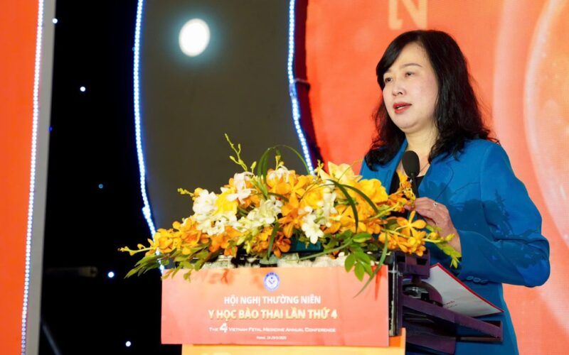 Bộ trưởng Đào Hồng Lan: Giảm bệnh tật cho trẻ ngay từ trong bụng mẹ là mục tiêu nhân văn của y học bào thai