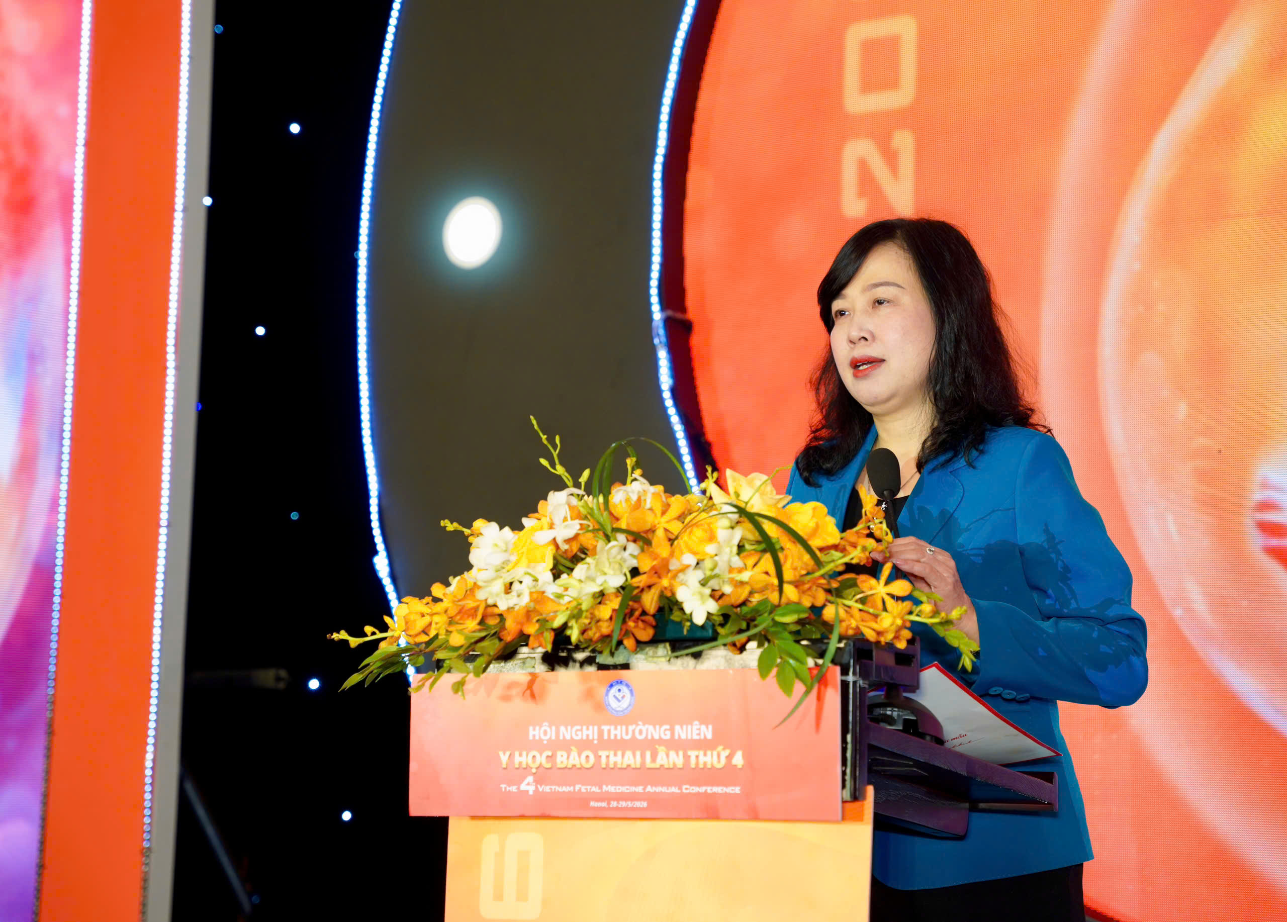 Bộ trưởng Đào Hồng Lan: Giảm bệnh tật cho trẻ ngay từ trong bụng mẹ là mục tiêu nhân văn của y học bào thai- Ảnh 1.