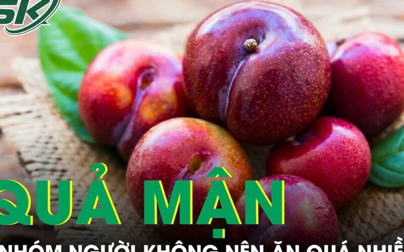 5 nhóm người không nên ăn quá nhiều mận kẻo rước hoạ