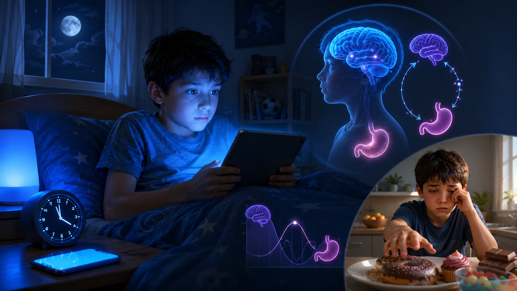 Hệ vi sinh đường ruột và ánh sáng xanh có thể khiến trẻ dễ béo hơn? - Ảnh 2.
