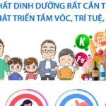 Vi chất dinh dưỡng rất cần thiết cho sự phát triển tầm vóc, trí tuệ, sức khỏe