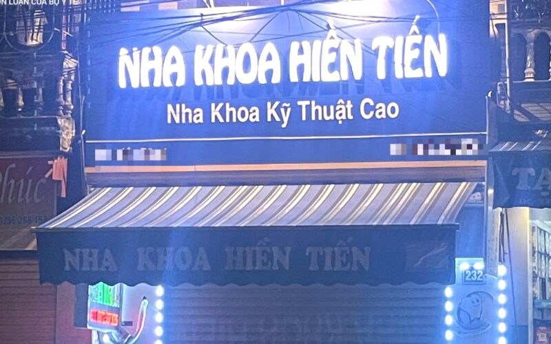 Nha khoa Hiền Tiến bị phạt 45 triệu đồng vì hoạt động không phép