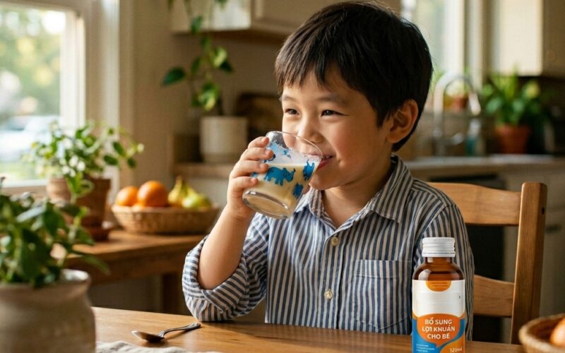 Cách phục hồi hệ tiêu hóa cho trẻ sau sử dụng kháng sinh