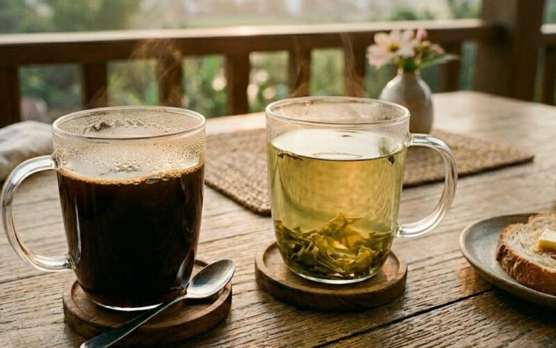 Ai nên uống cà phê, ai nên uống trà vào buổi sáng?