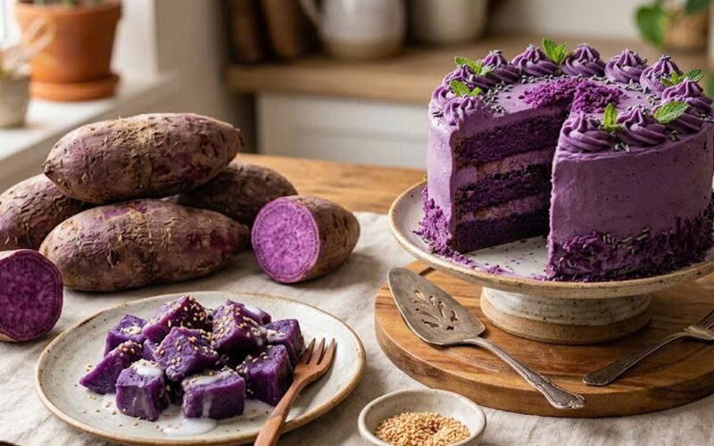 7 lợi ích sức khỏe của khoai mỡ tím – loại khoai đang nổi hơn matcha