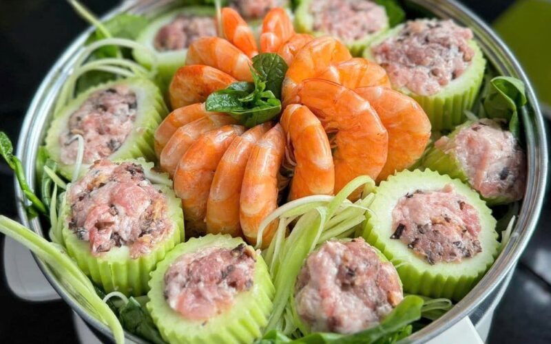 Lẩu tôm bầu: Món ngon thanh mát, bổ dưỡng cho cả gia đình