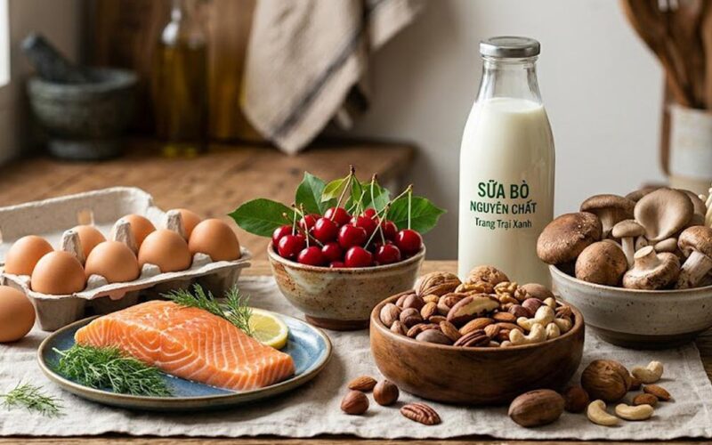 6 loại thực phẩm giàu melatonin giúp ngủ ngon hơn