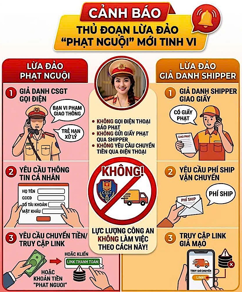Nhận cuộc gọi báo phạt nguội, tuyệt đối đừng làm điều này nếu không muốn mất tiền oan- Ảnh 2.