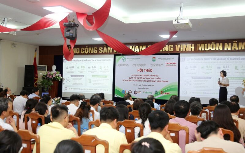 Chuyển đổi số để quản trị rủi ro an toàn thực phẩm từ gốc