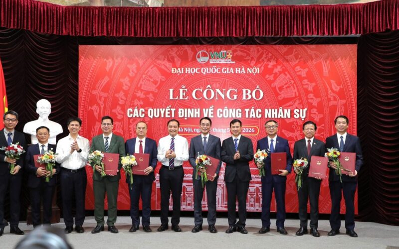 Đại học Quốc gia Hà Nội bổ nhiệm, kiện toàn lãnh đạo nhiều trường thành viên