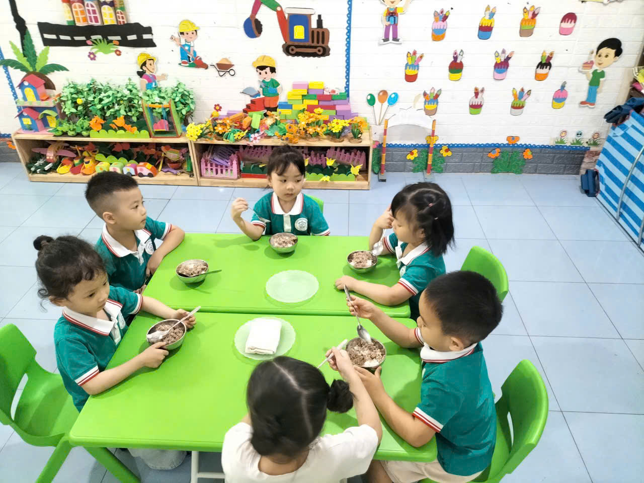Nỗ lực nâng cao chất lượng dinh dưỡng học đường tại Trường Mầm non Linh Sơn- Ảnh 6.