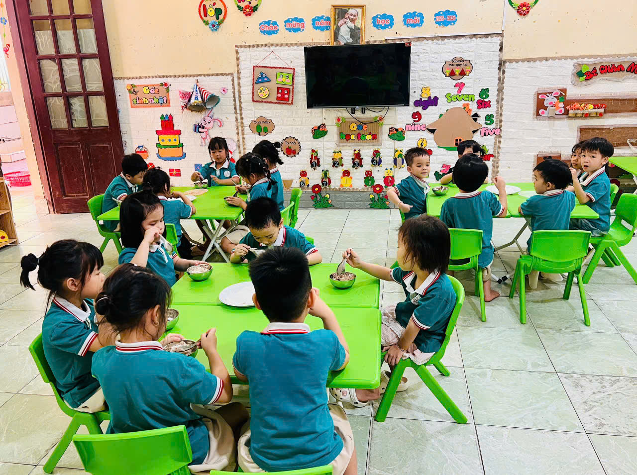 Nỗ lực nâng cao chất lượng dinh dưỡng học đường tại Trường Mầm non Linh Sơn- Ảnh 7.