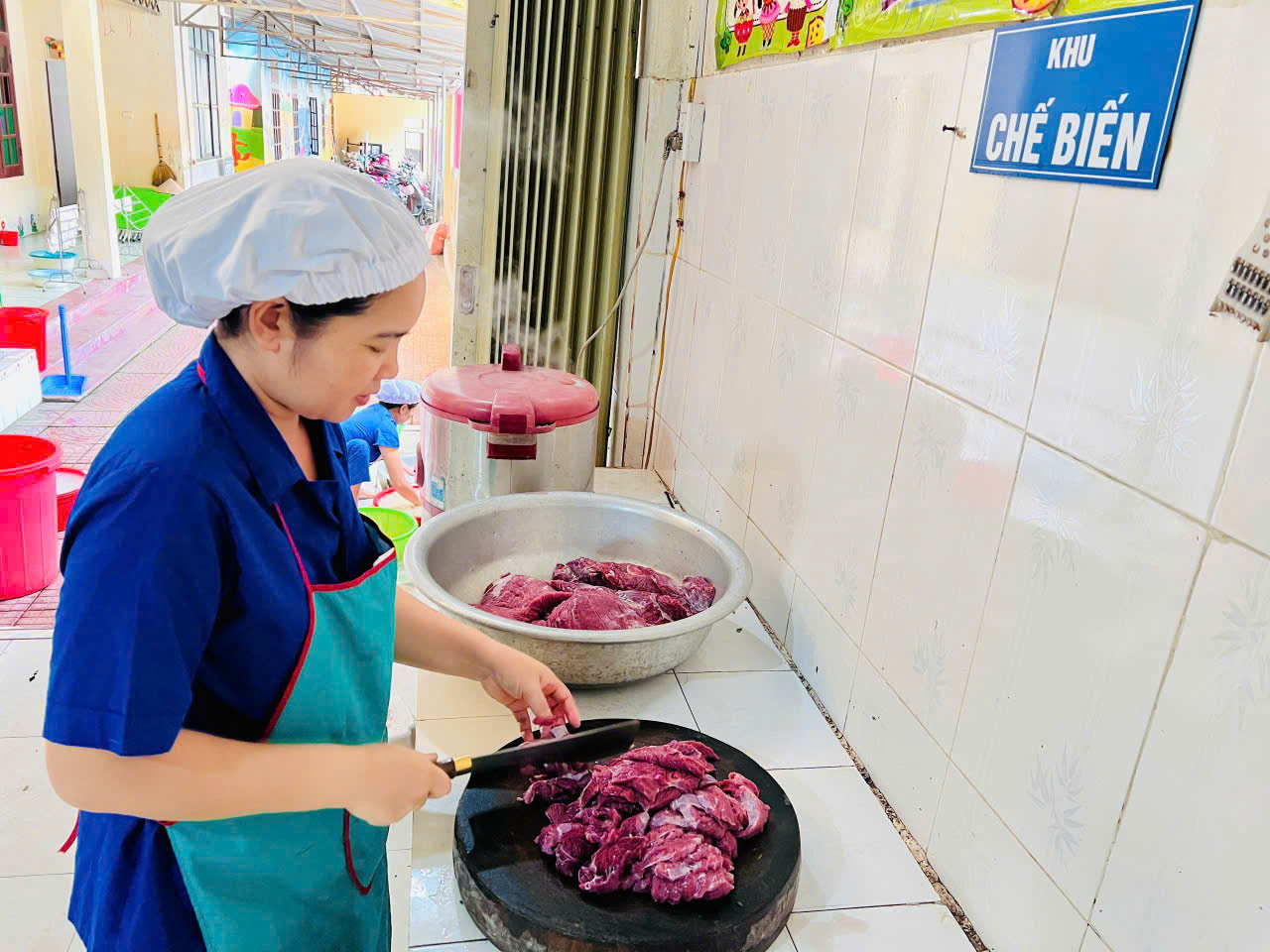 Nỗ lực nâng cao chất lượng dinh dưỡng học đường tại Trường Mầm non Linh Sơn- Ảnh 3.