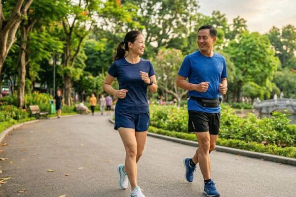 5 lợi ích sức khỏe của đi bộ kiểu Nhật