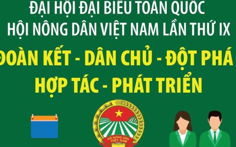 Đại hội đại biểu toàn quốc Hội Nông dân Việt Nam lần thứ IX