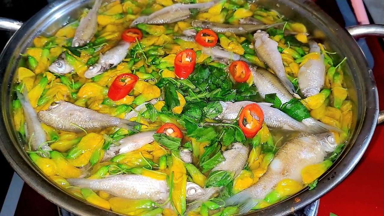 Những món ngon từ bông điên điển- Ảnh 1.