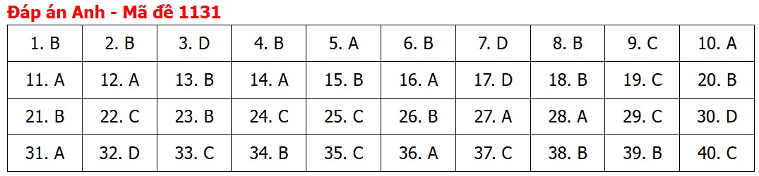 Đề thi, đáp án môn Tiếng Anh tốt nghiệp THPT 2026 tất cả mã đề - Ảnh 36.