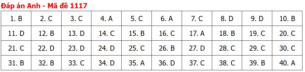 Đề thi, đáp án môn Tiếng Anh tốt nghiệp THPT 2026 tất cả mã đề - Ảnh 21.