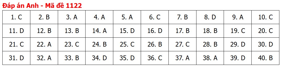 Đề thi, đáp án môn Tiếng Anh tốt nghiệp THPT 2026 tất cả mã đề - Ảnh 27.
