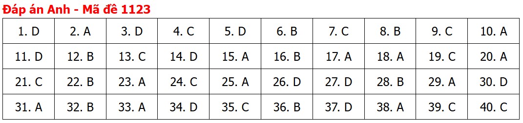 Đề thi, đáp án môn Tiếng Anh tốt nghiệp THPT 2026 tất cả mã đề - Ảnh 28.