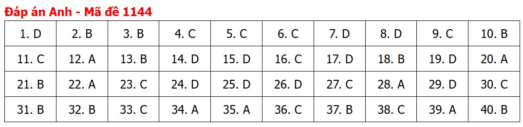 Đề thi, đáp án môn Tiếng Anh tốt nghiệp THPT 2026 tất cả mã đề - Ảnh 49.